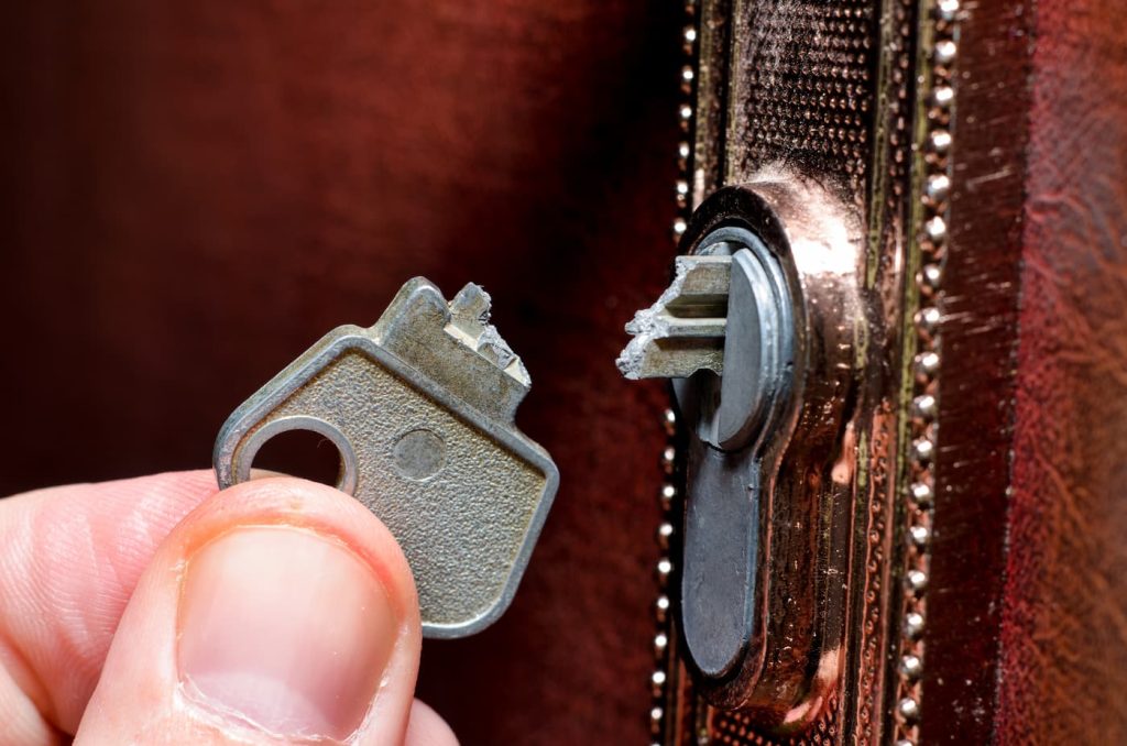 Broken Key in lock