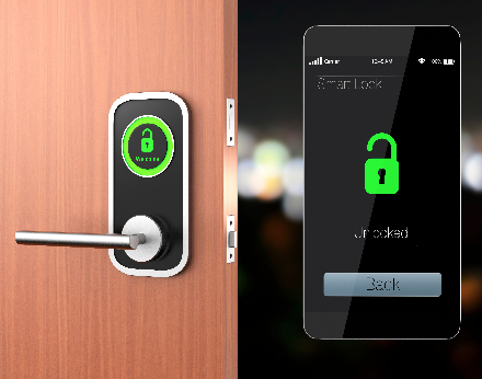 smart lock with smartphone